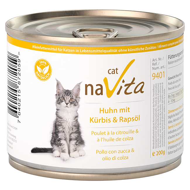 Huhn mit Kürbis & Rapsöl